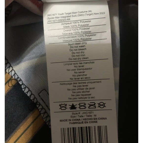 Marvel Spider-Man No Way Home Light-up & Padded Costume Youth Medium Spidey - Picture 6 of 7